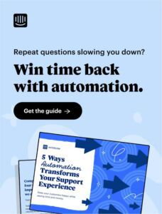 Support Automation Offer CTA
